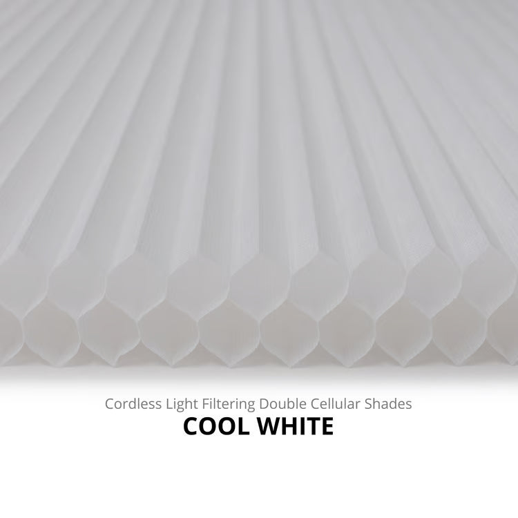 Deluxe Light Filtering Double Cellular Shades