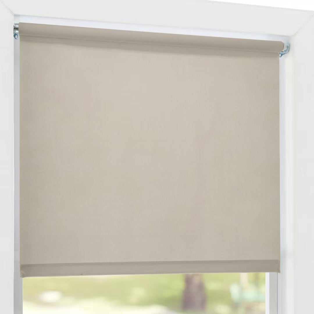 Smart Roller Shades Singapore - Motorized Light Filtering with Perfect Fit